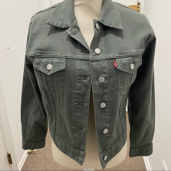 Levi's Jackets & Blazers - Levi’s Green Jean Jacket